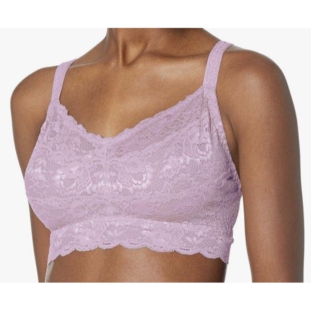 Cosabella Womens Size XS Never Say Never Curvy Soft Bra Sweetie Purple Violet